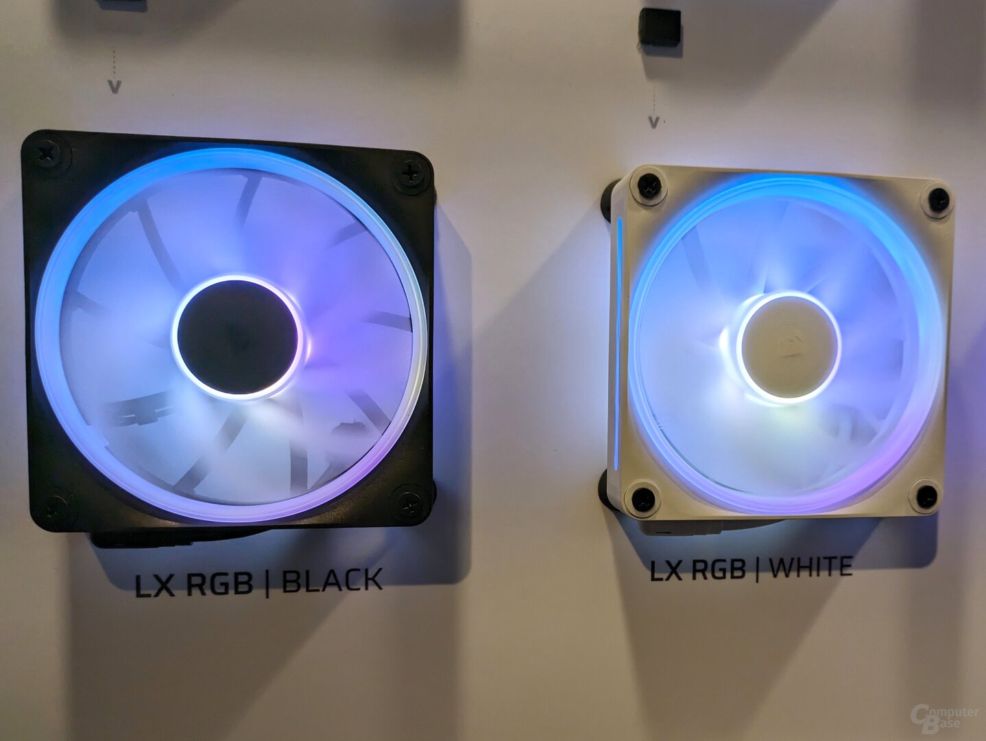 Die neuen Corsair iCUE Link LX Lüfter in Schwarz und Weiß