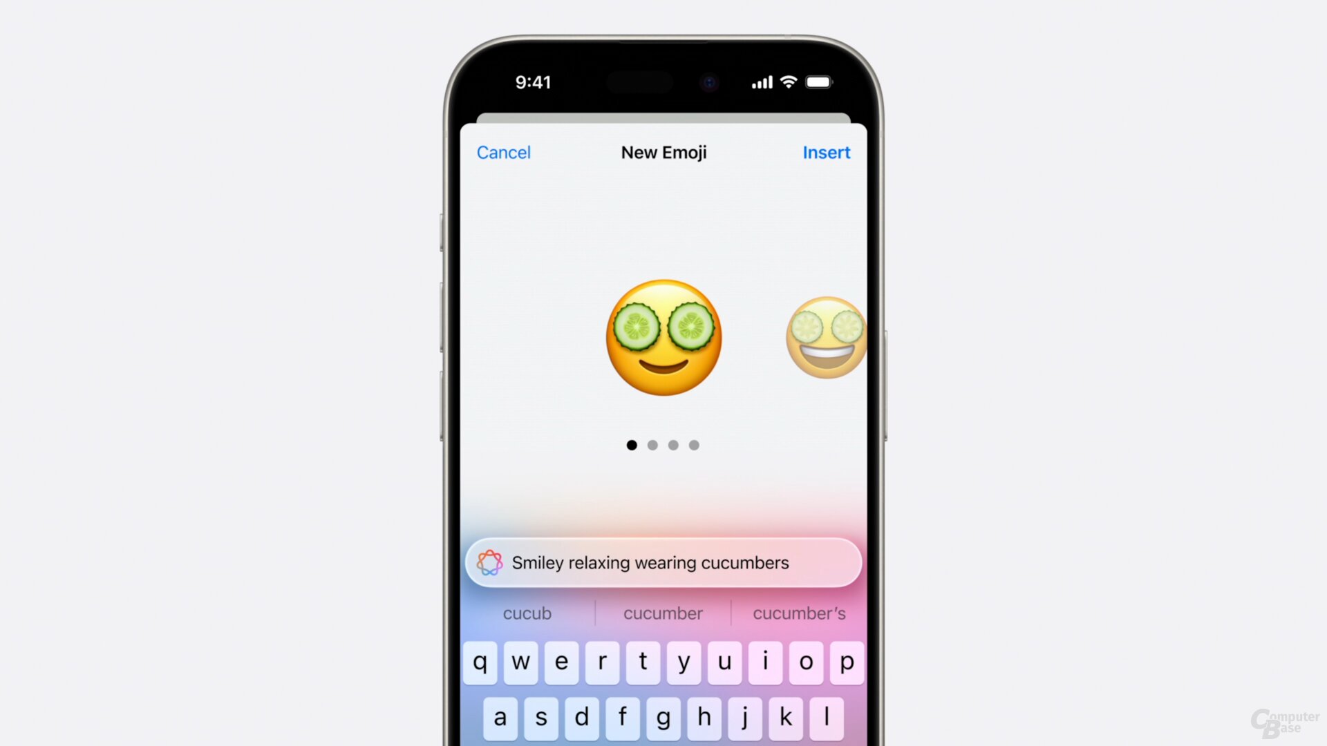 Mit Genmoji lassen ich Emojis mit generativer KI erstellen