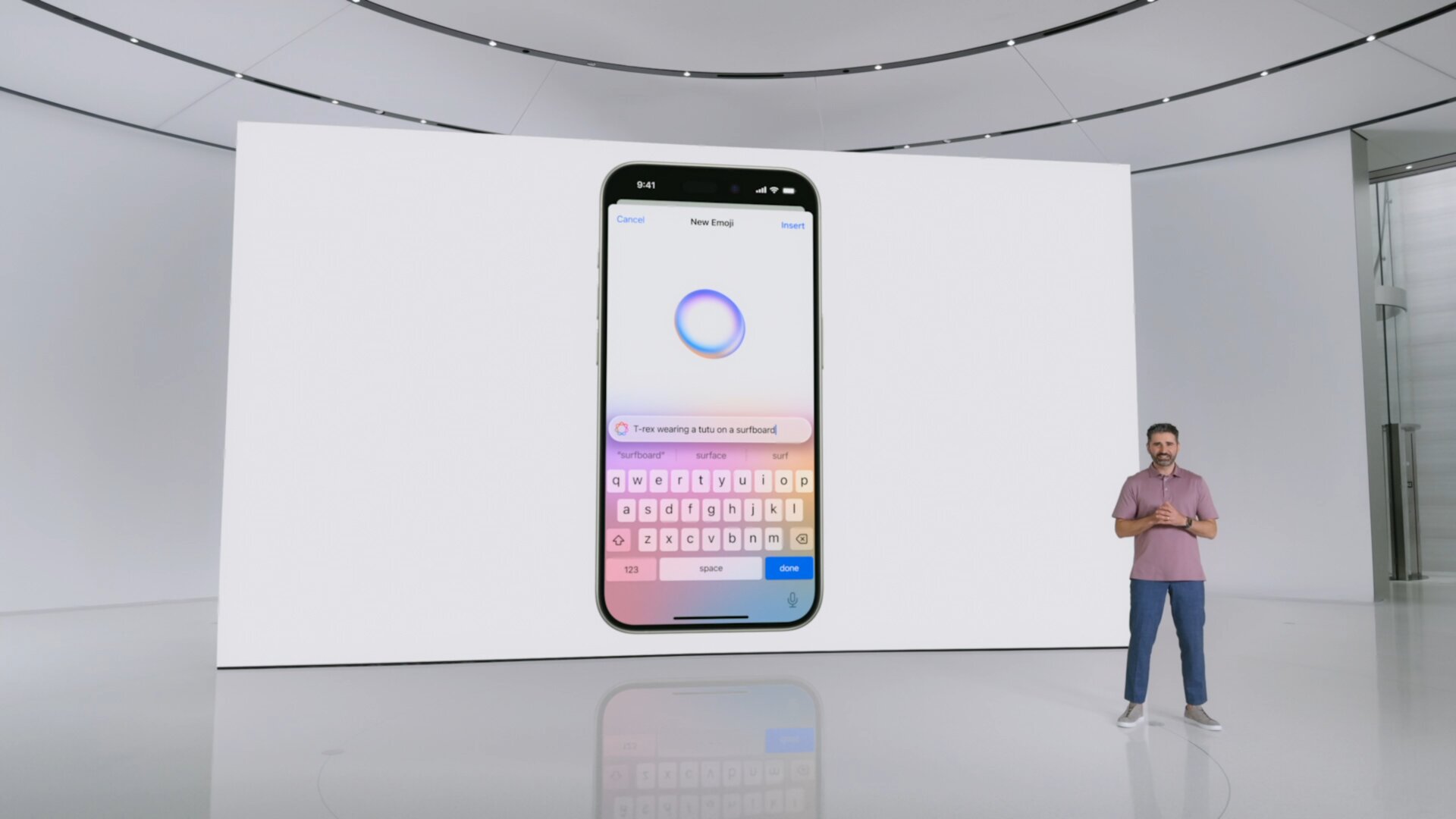 Mit Genmoji lassen ich Emojis mit generativer KI erstellen