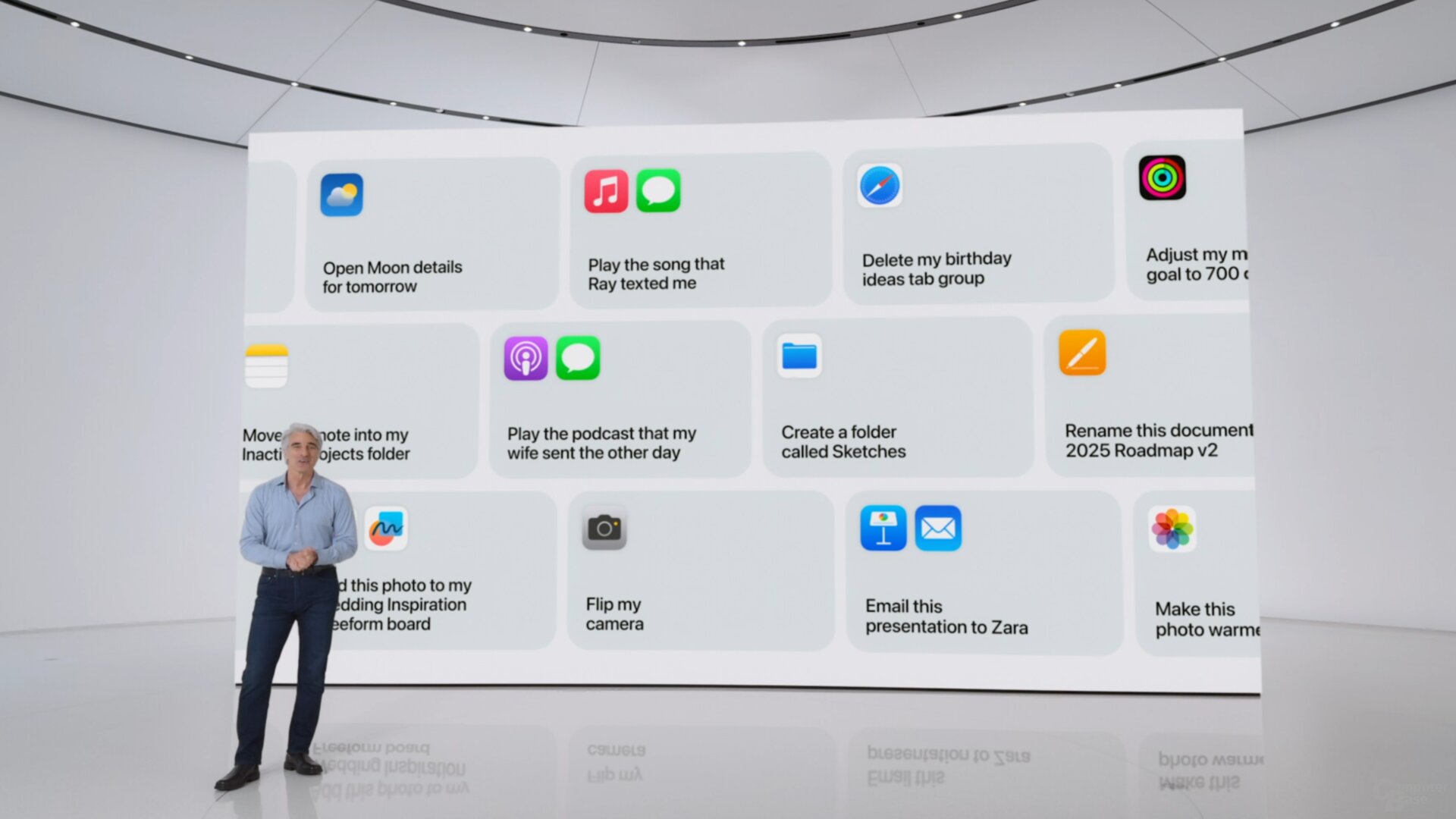 Einige Funktionen, die Apple Intelligence dem Nutzer abnehmen kann