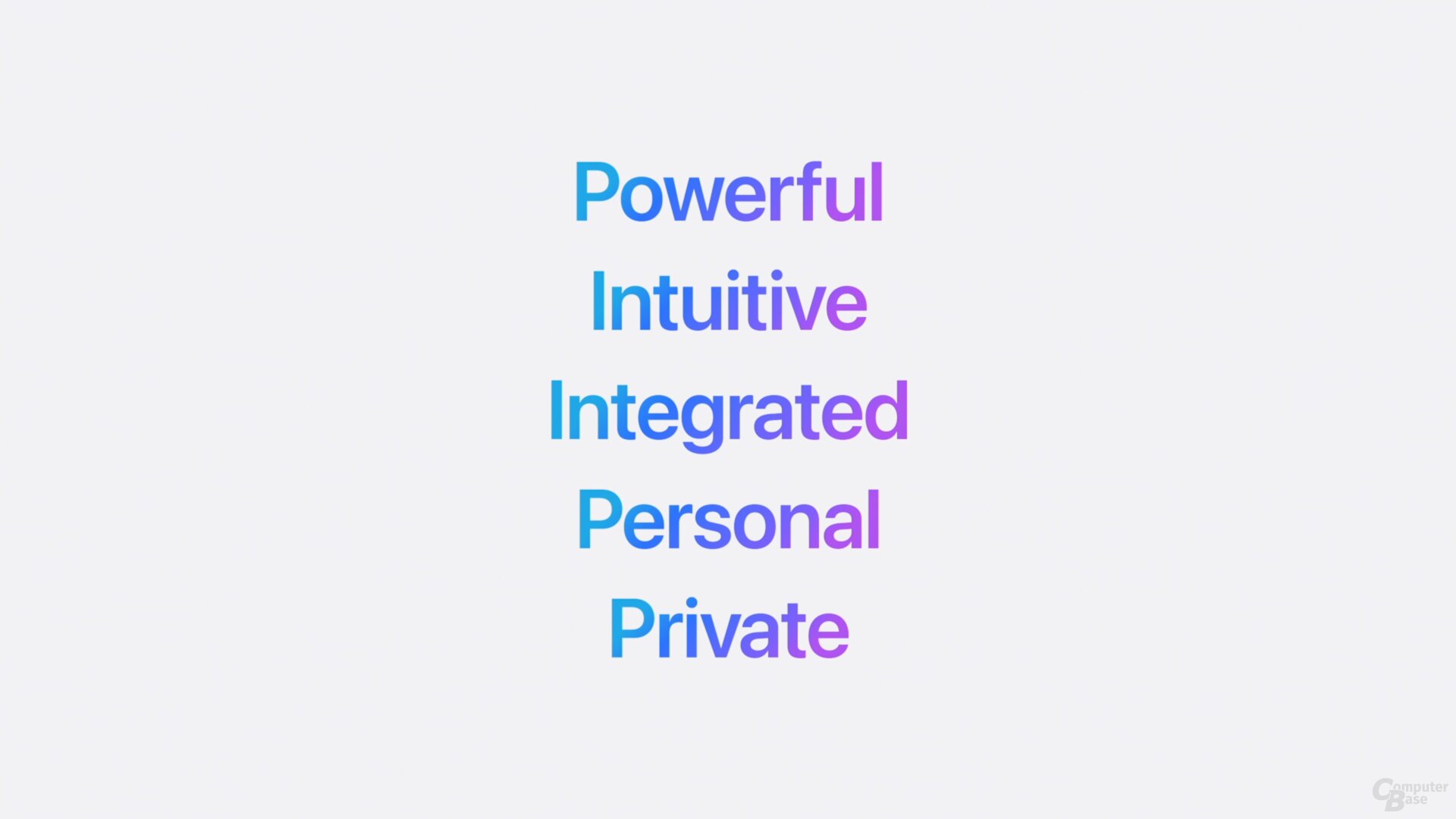 Fünf Grundeigenschaften von Apple Intelligence