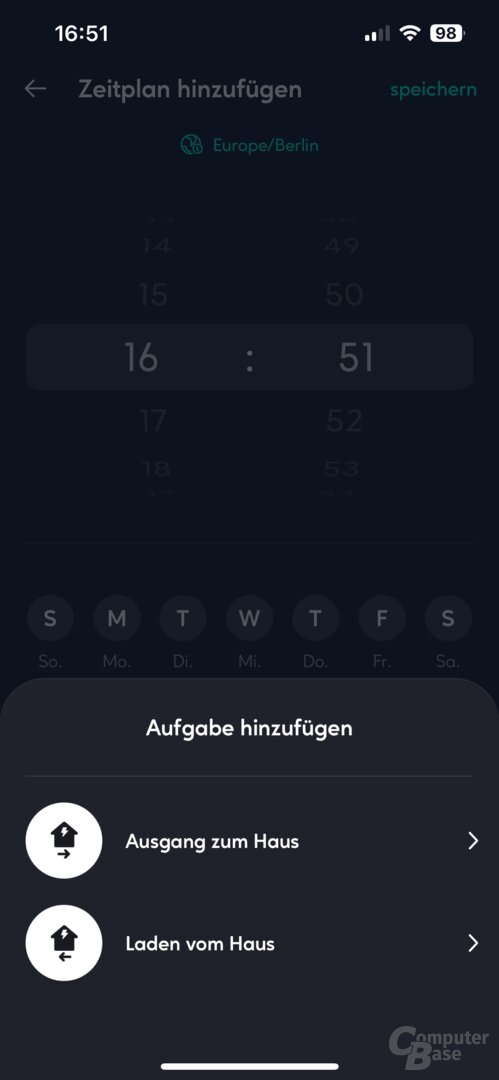 Steuerung des Hyper 2000 nach Zeitplänen