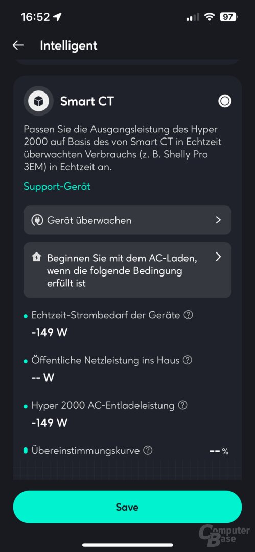 Steuerung des Hyper 2000 über Smart Meter