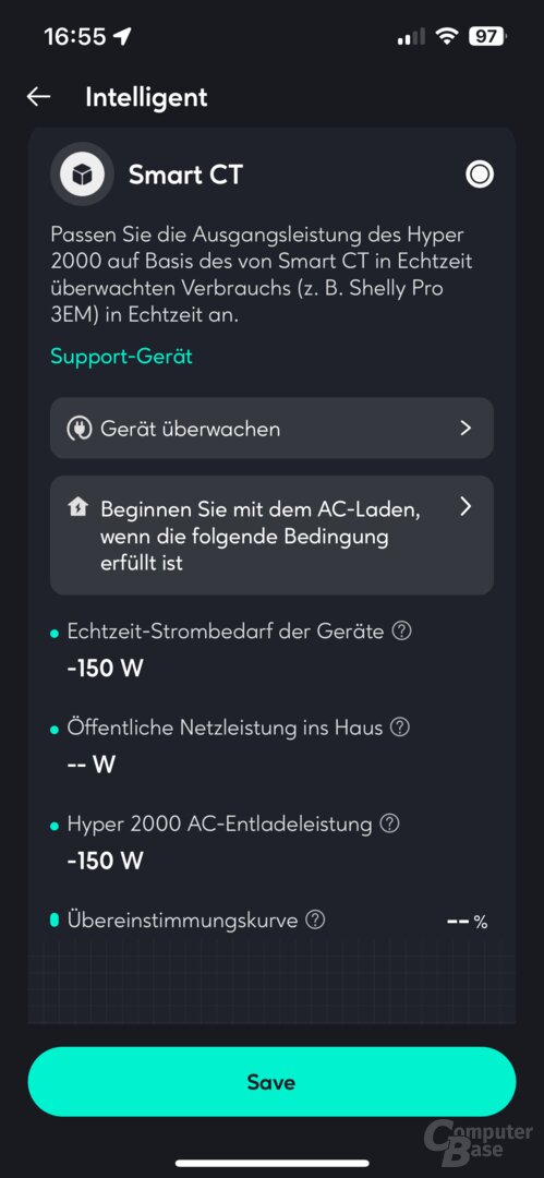 Smart-Meter-Steuerung des Hyper 2000 in der Zendure-App