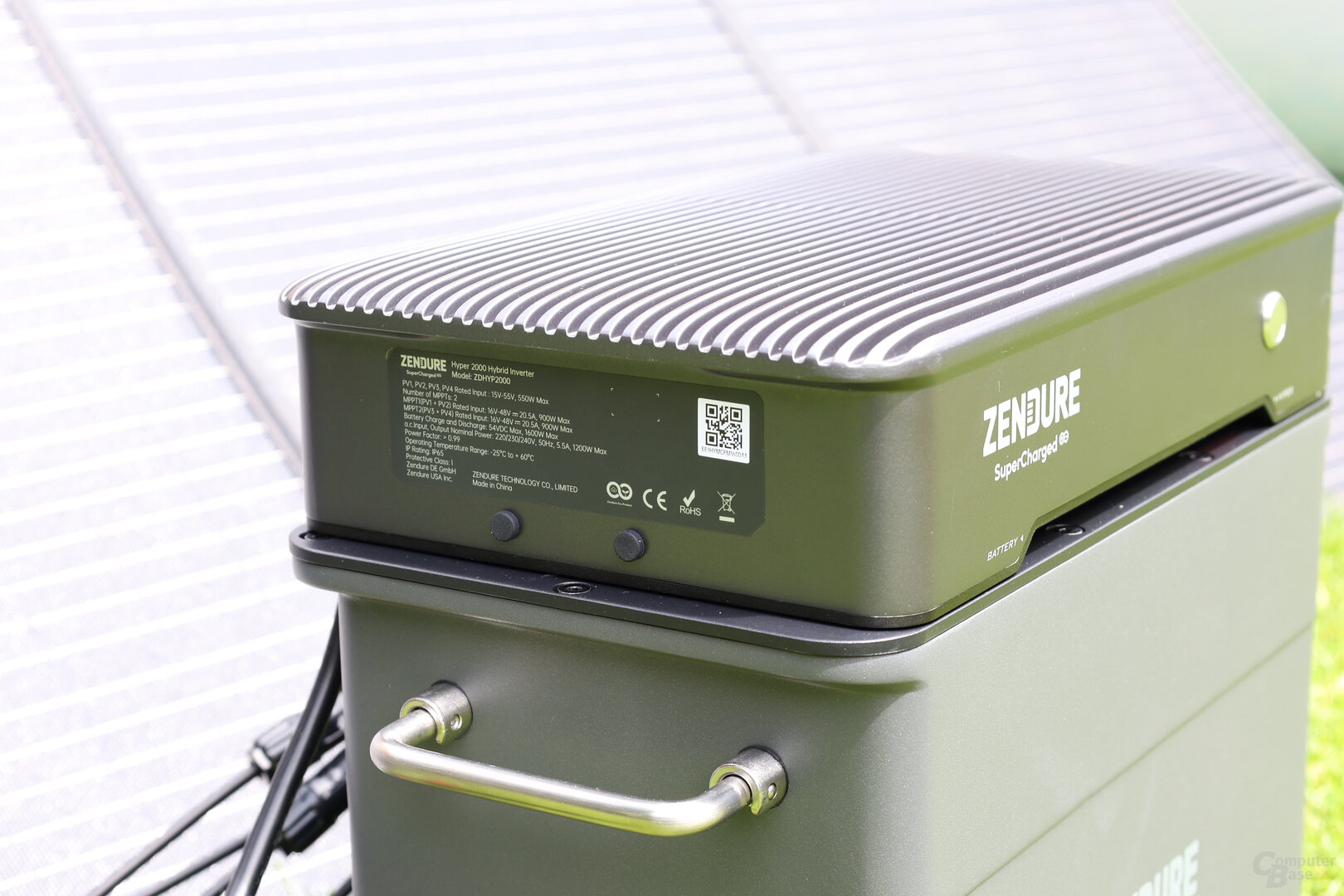 Zendure Hyper 2000: Die technischen Daten sind auf der Seite kurz umrissen