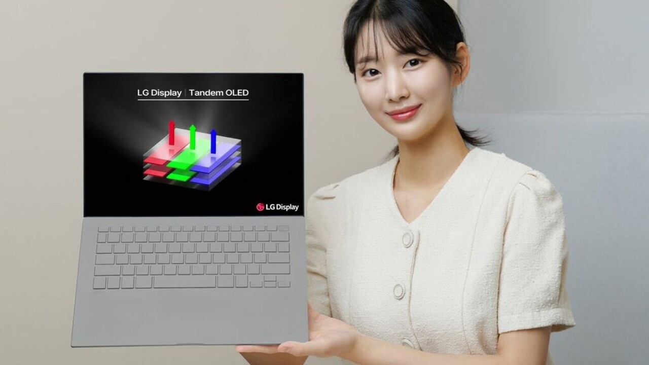 Heller, haltbarer, sparsamer: LG fertigt Tandem-OLED-Displays für Notebooks in Serie