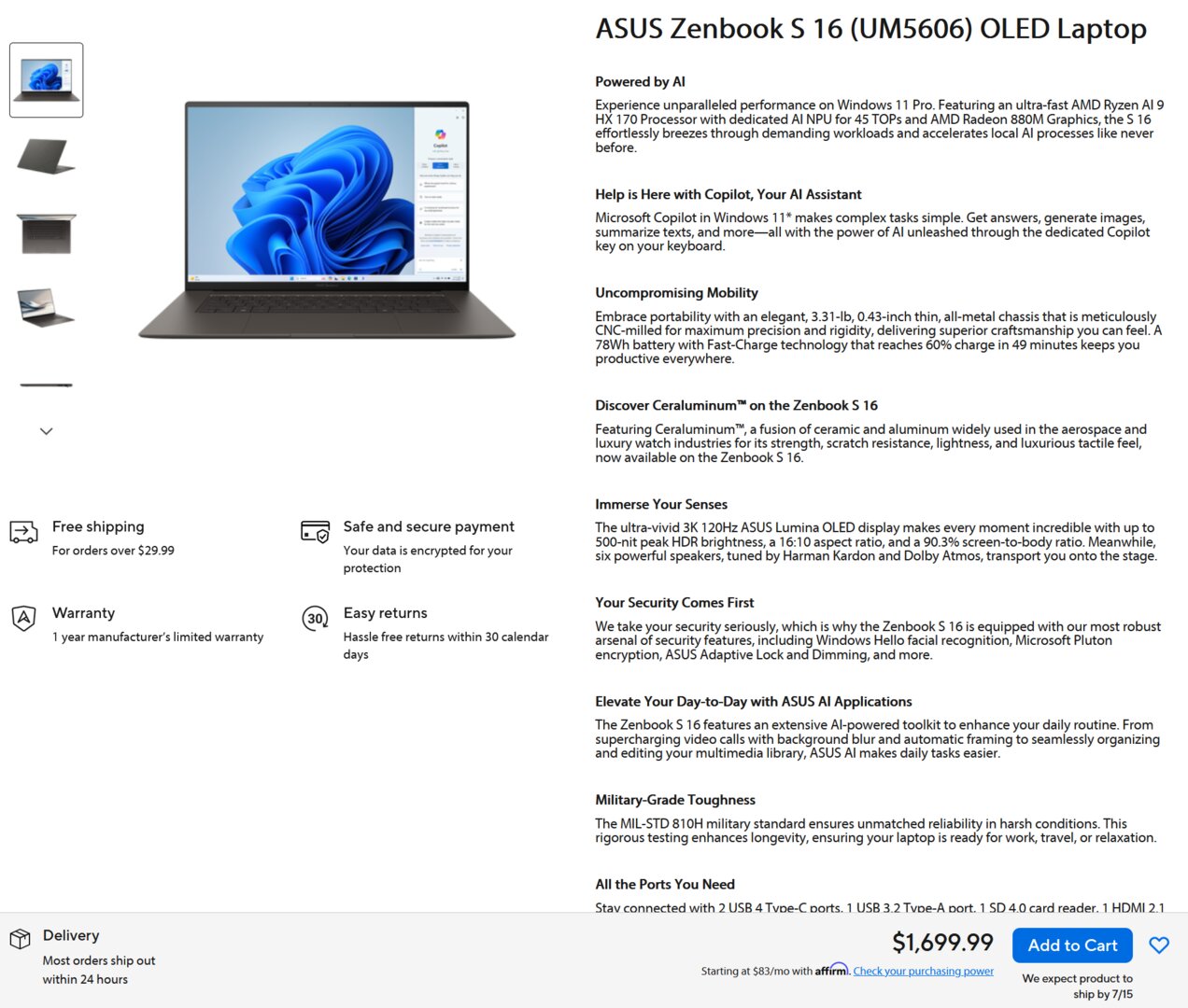 Asus nennt den 15. Juli als Liefertermin