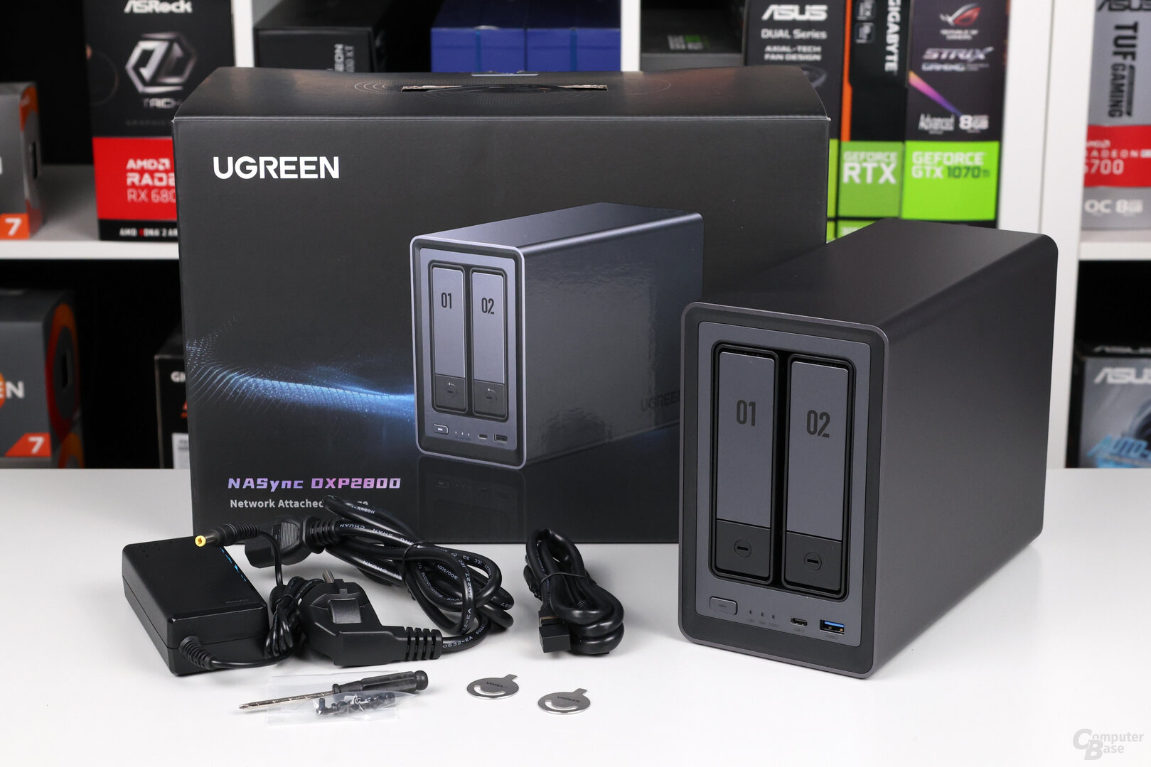 Ugreen DXP2800 NAS im Test SSDCache, Lautstärke, Leistungsaufnahme