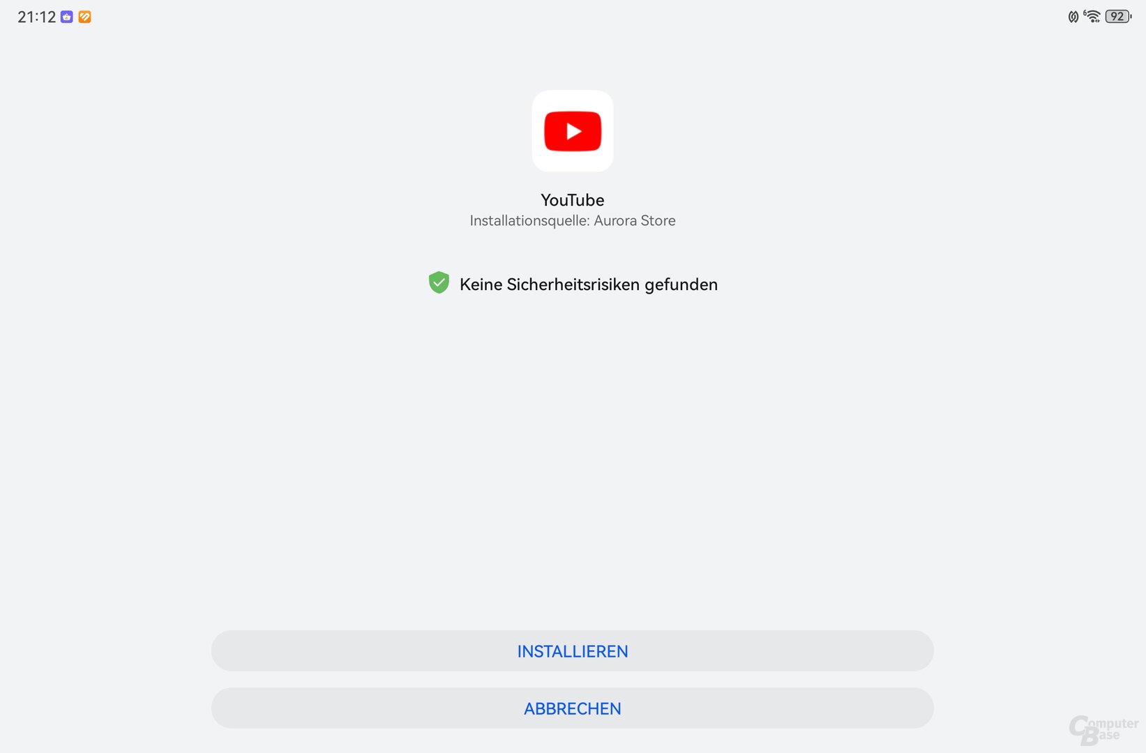 Google-Apps einfach über den Aurora Store installieren