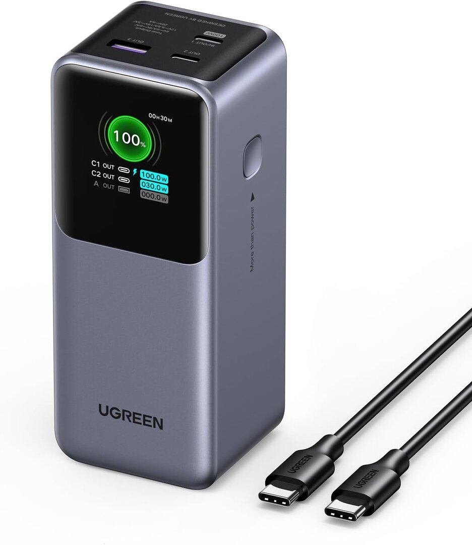 Ugreen Nexode 20.000 mAh 130 Watt Powerbank