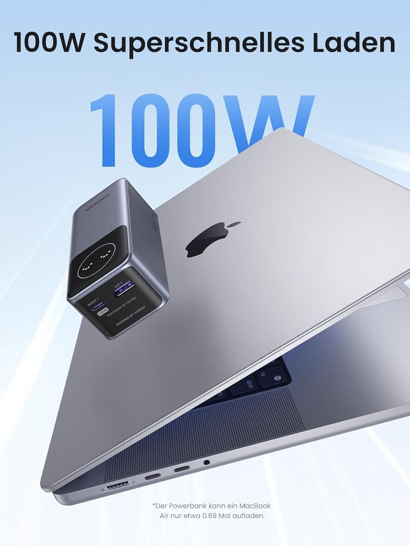 Ugreen Nexode 12.000 mAh 100 Watt Powerbank