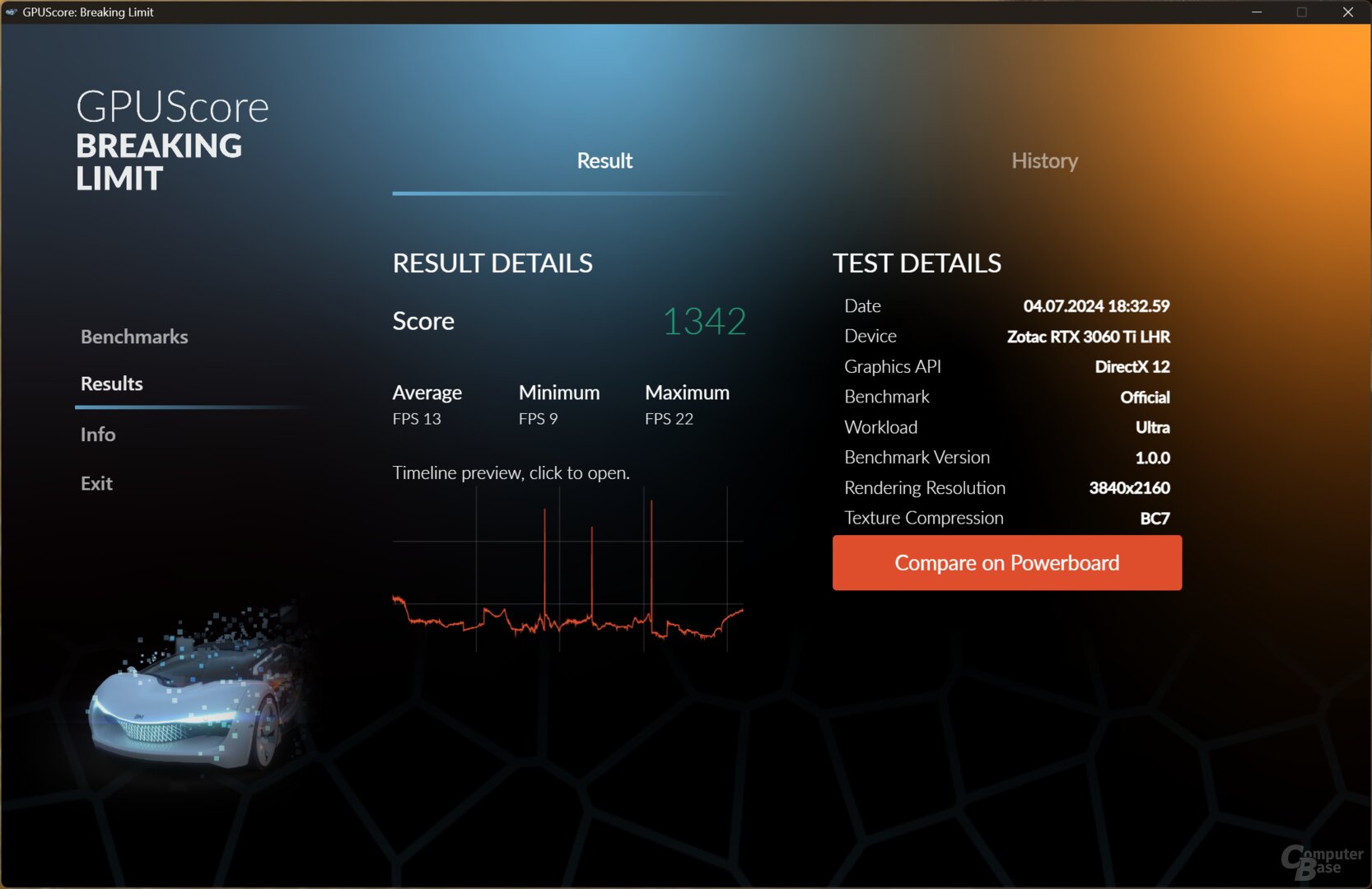GPUScore Breaking Limit Benchmark