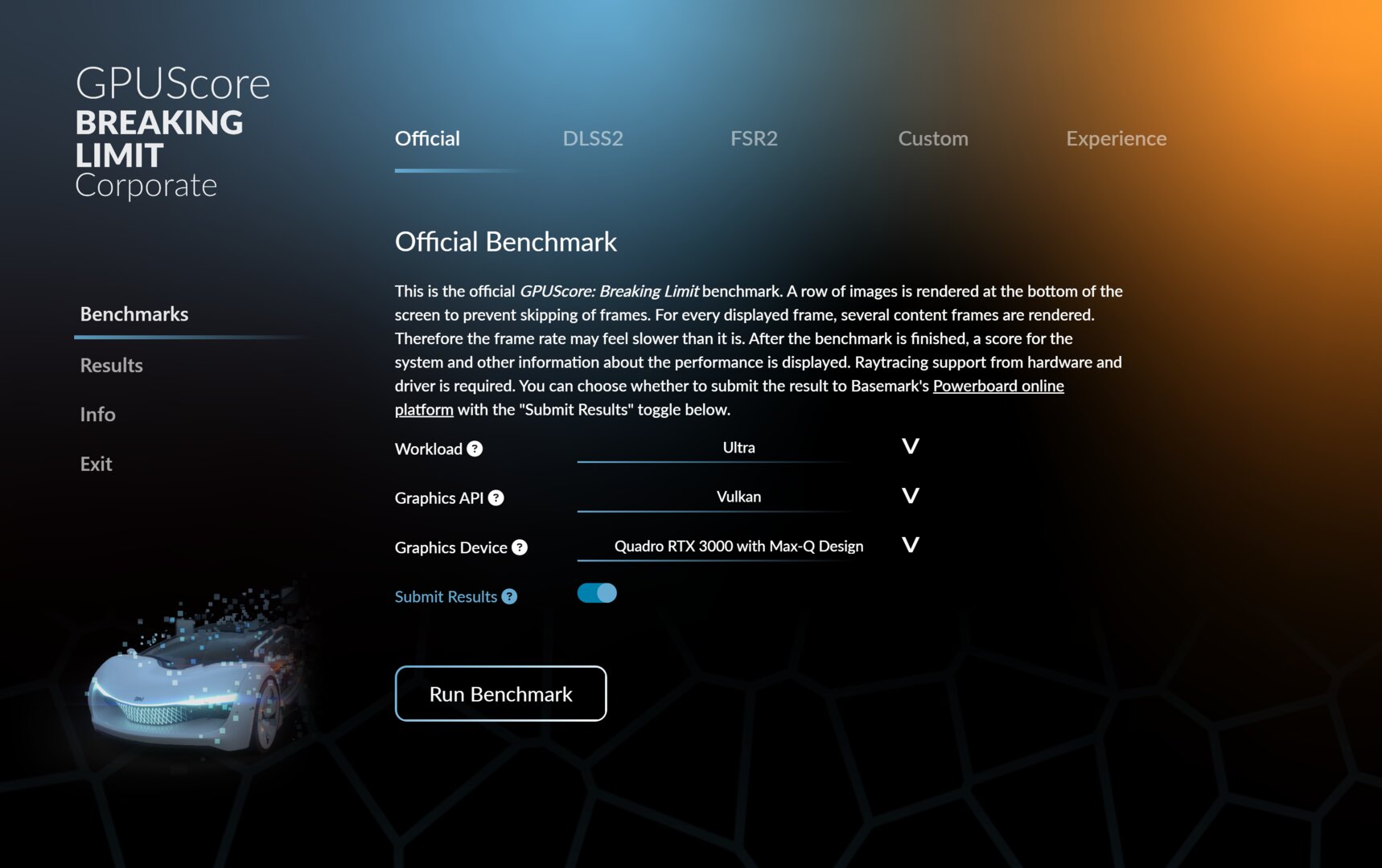 GPUScore Breaking Limit Benchmark