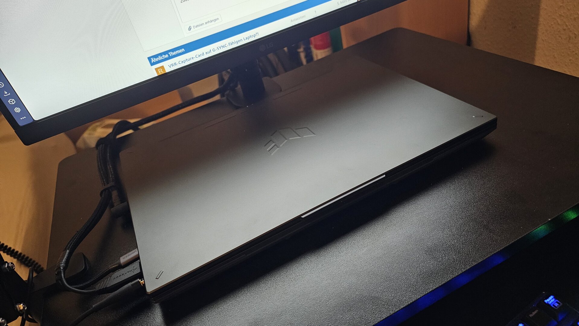 Das geschlossene TUF Gaming