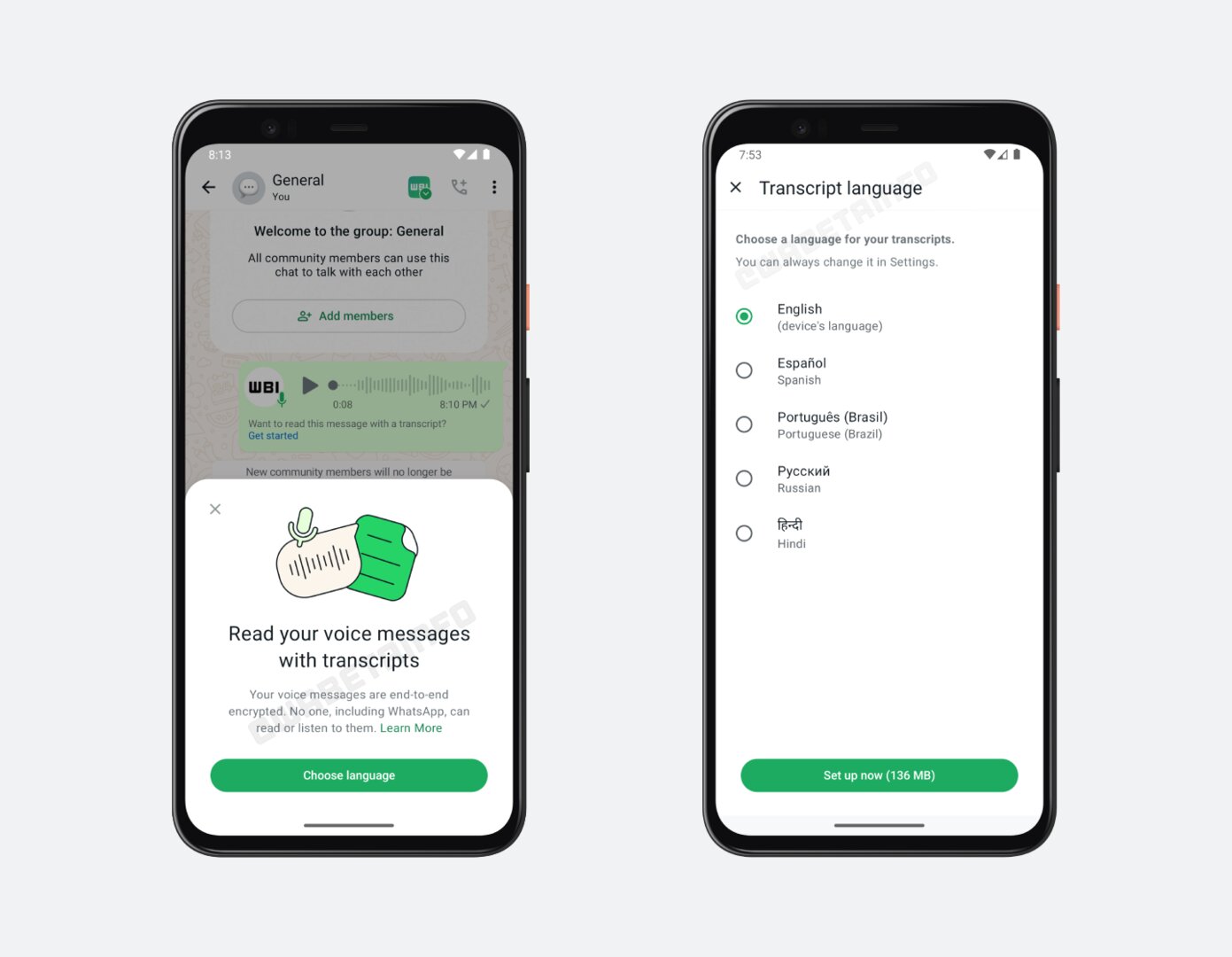 WhatsApp Sprachnachrichten können bald auch gelesen werden ComputerBase
