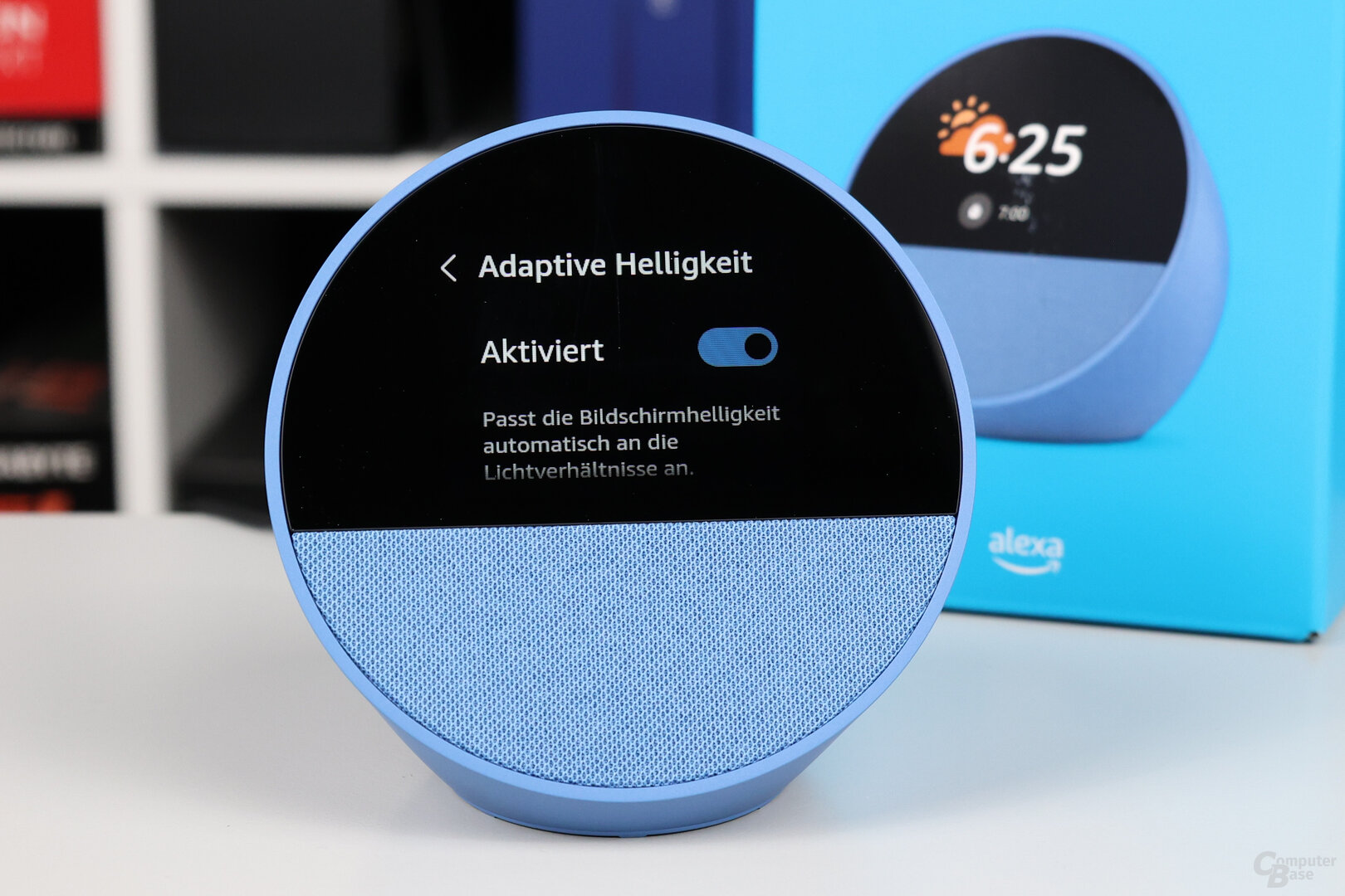 Echo Spot 2: Adaptive Helligkeit