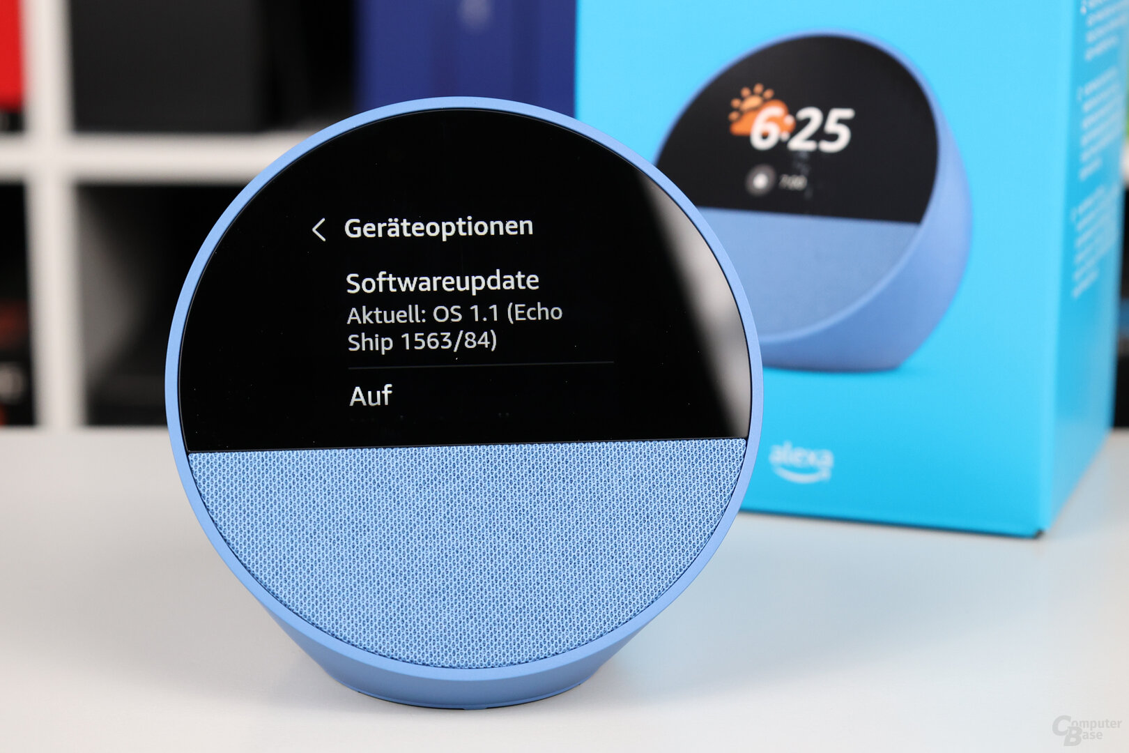 Softwareversion des Echo Spot 2 im Test