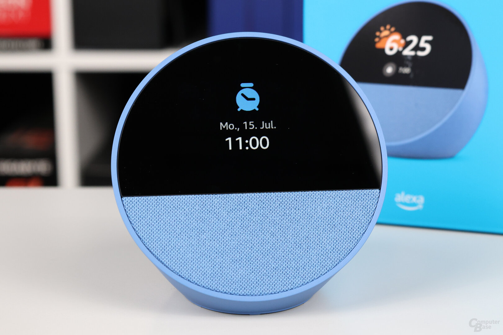 Ein Wecker auf dem Echo Spot 2
