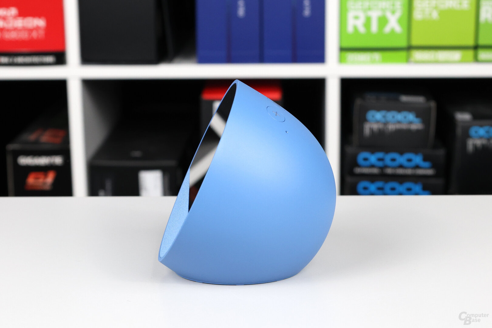 Kugeldesign des Echo Spot 2