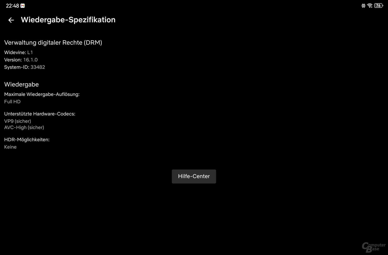 Download über GBox: Netflix-Wiedergabe in HD-Qualität auf dem MatePad 11.5"S