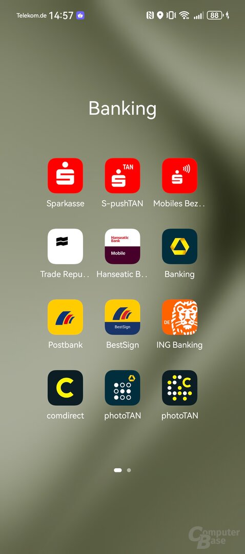 Online-Banking mit dem Pura 70 Ultra