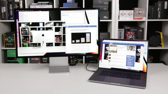 macOS 14.6: MacBook Pro mit M3 erhält Support für zwei externe Monitore