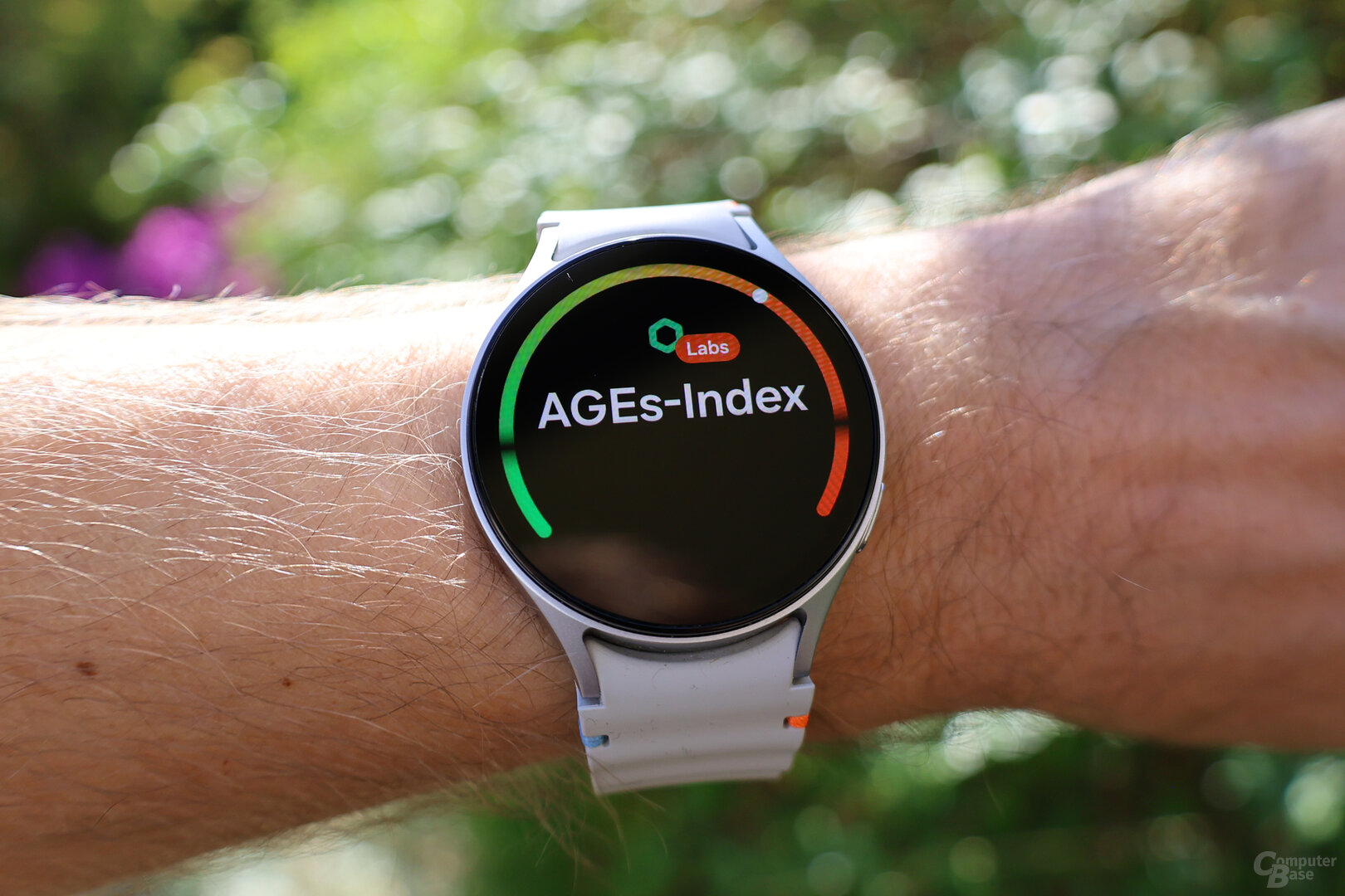 AGEs-Index auf der Galaxy Watch 7