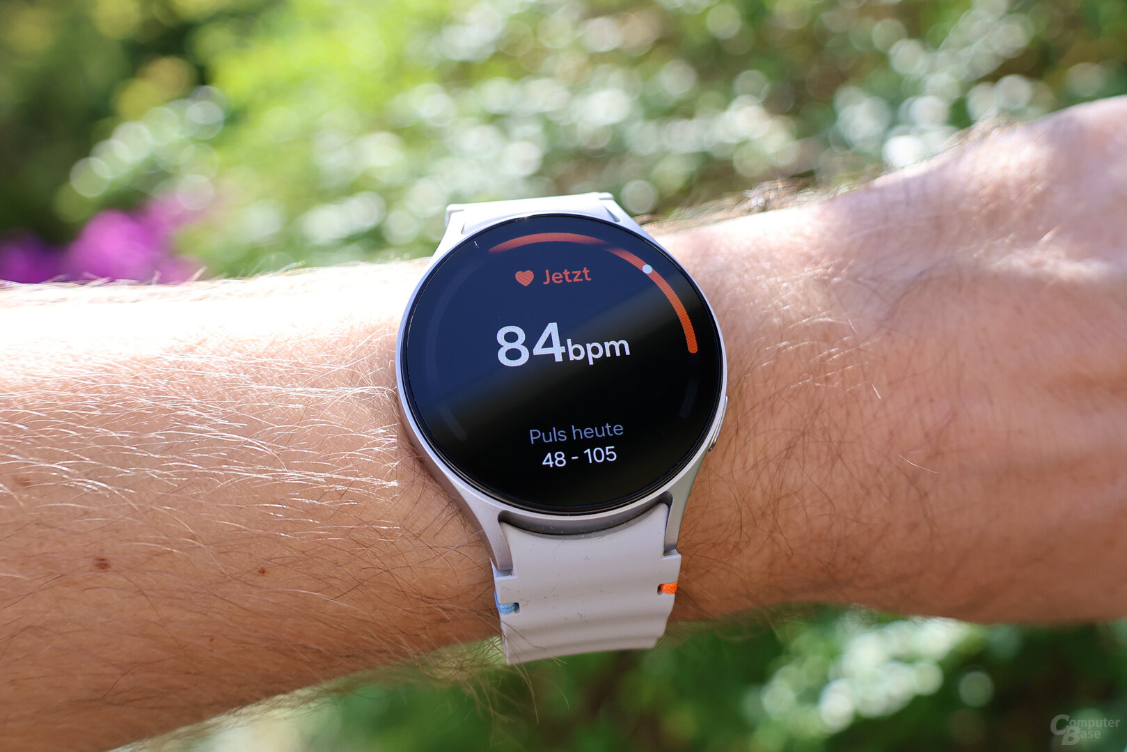 Aktuelle Herzfrequenz auf der Galaxy Watch 7
