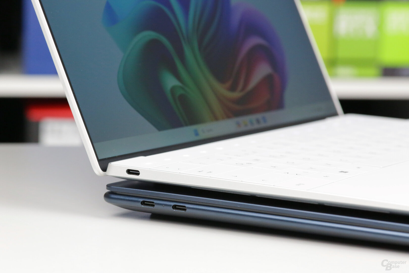 Das Yoga Slim 7 stellt einmal mehr USB-C zur Verfügung