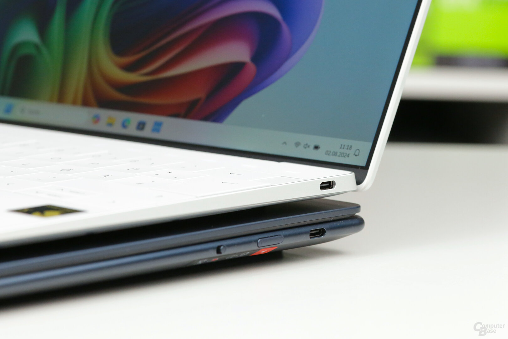 Alle USB-C-Ports entsprechen USB4 mit 40 Gbit/s