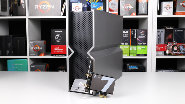 TP-Link BE800 und TBE550E im Test: Wi-Fi-7-Router und -PCIe-Karte funken schnell