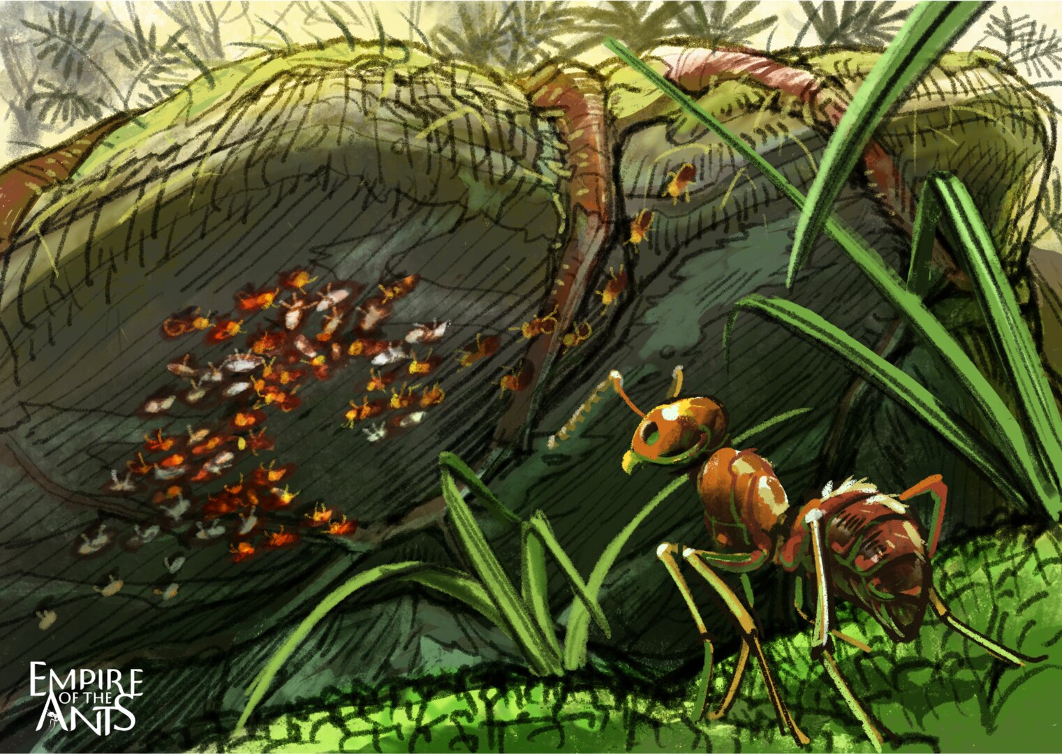 Empire of the Ants – Artworks