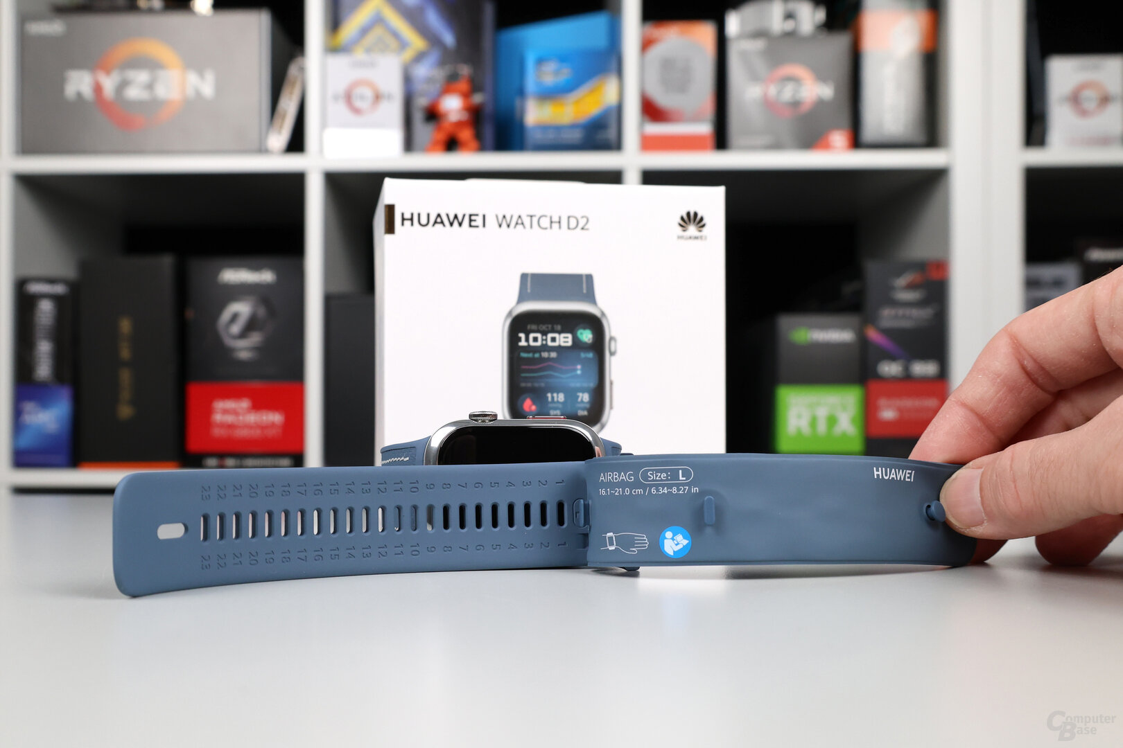 Armband der Watch D2 mit Manschette