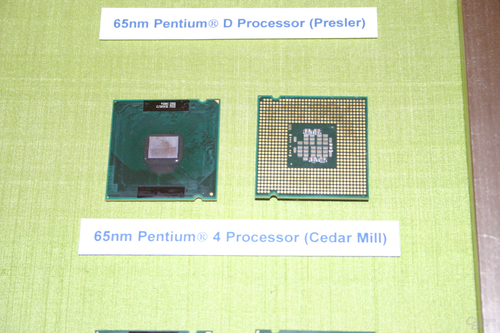 65 nm Intel Pentium 4 Cedar Mill