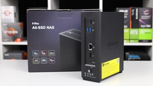 TerraMaster F8 SSD Plus im Test: Kompaktes NAS mit 8 M.2-SSDs setzt auf Core i3 und 10 GbE