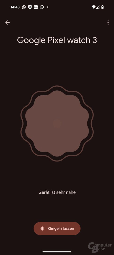 UWB ist keine sehr genaue Hilfe bei der Suche nach der Pixel Watch 3
