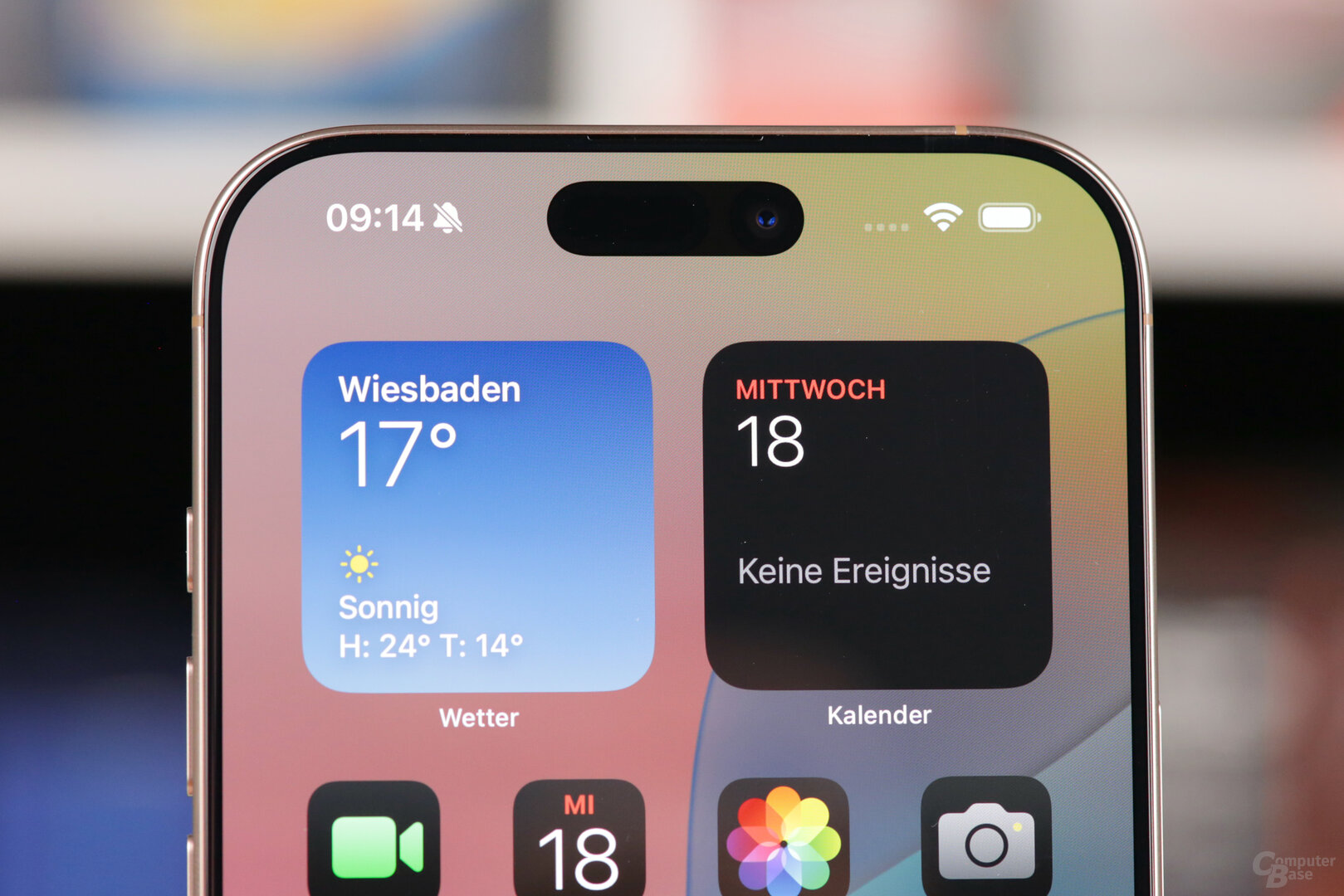 Die Dynamic Island ist bereits seit dem iPhone 15 Pro Max etwas kleiner