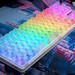 Sharkoon Crystal Shark: Transparente Tastatur nutzt Geheimtipp-Taster