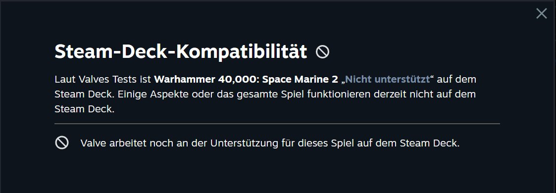 Steam-Deck-Kompatibilität