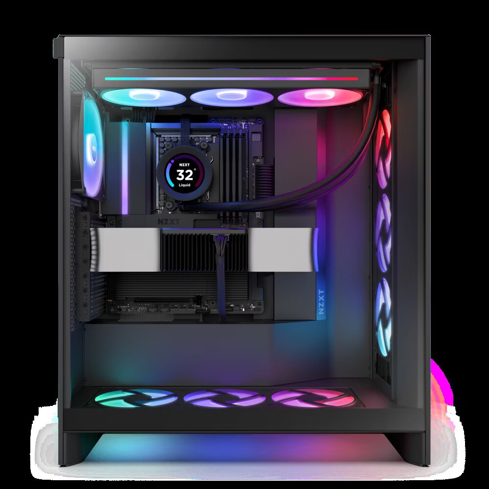 Das NZXT N9 X870E in Schwarz