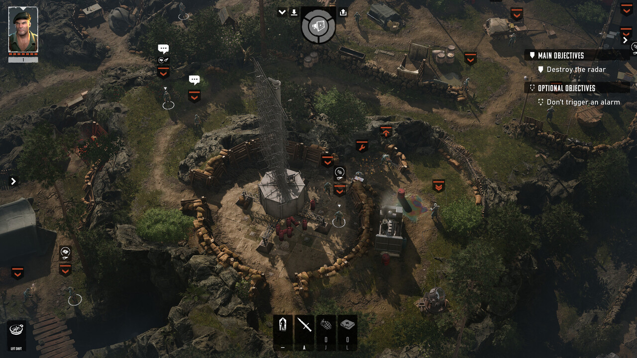 Commandos: Origins: Playable demo with the Green Beret and the Marine