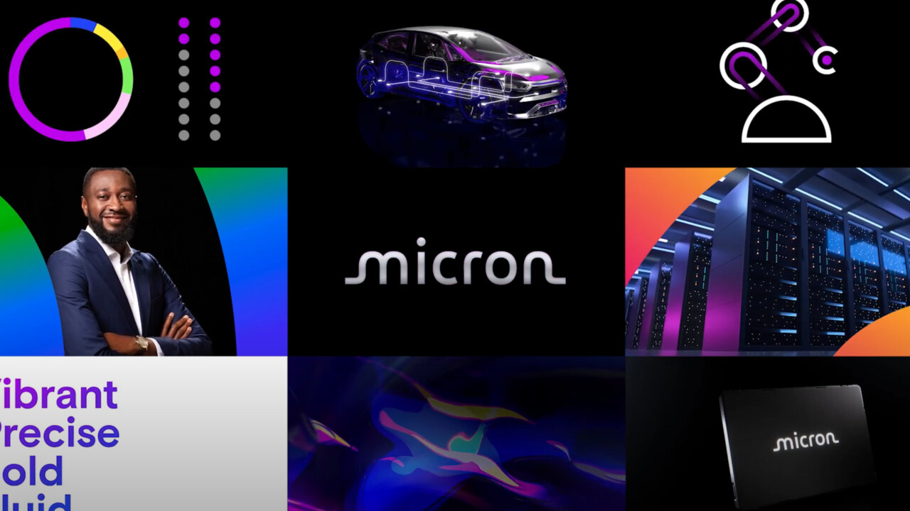 Neuer Auftritt: Micron präsentiert kurviges Firmenlogo
