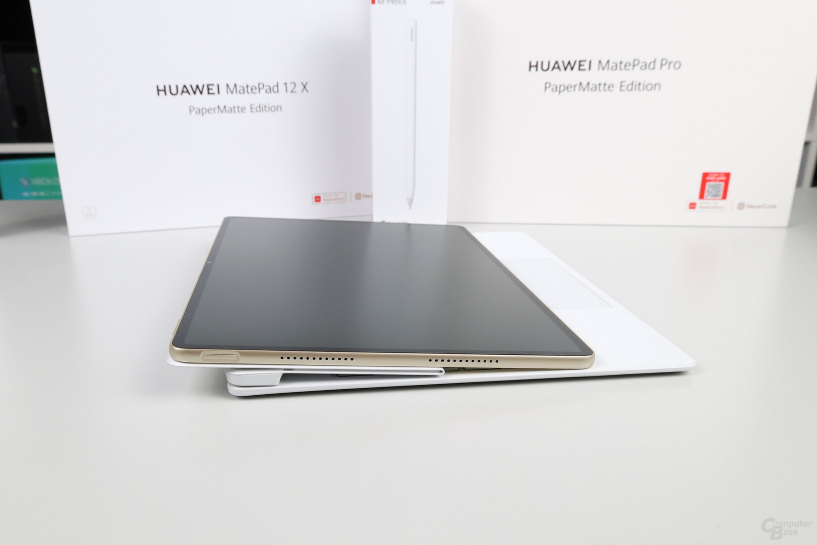 Das Glide Keyboard erlaubt eine variable Nutzung des MatePad Pro 12.2