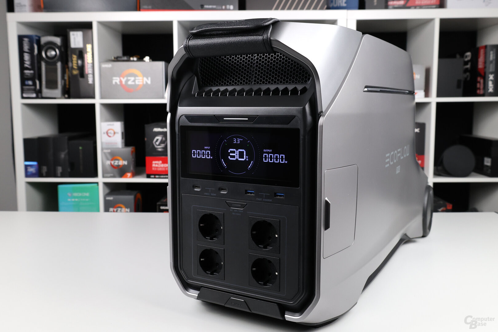 EcoFlow Delta Pro 3: Großes Display und viel Leistung über AC