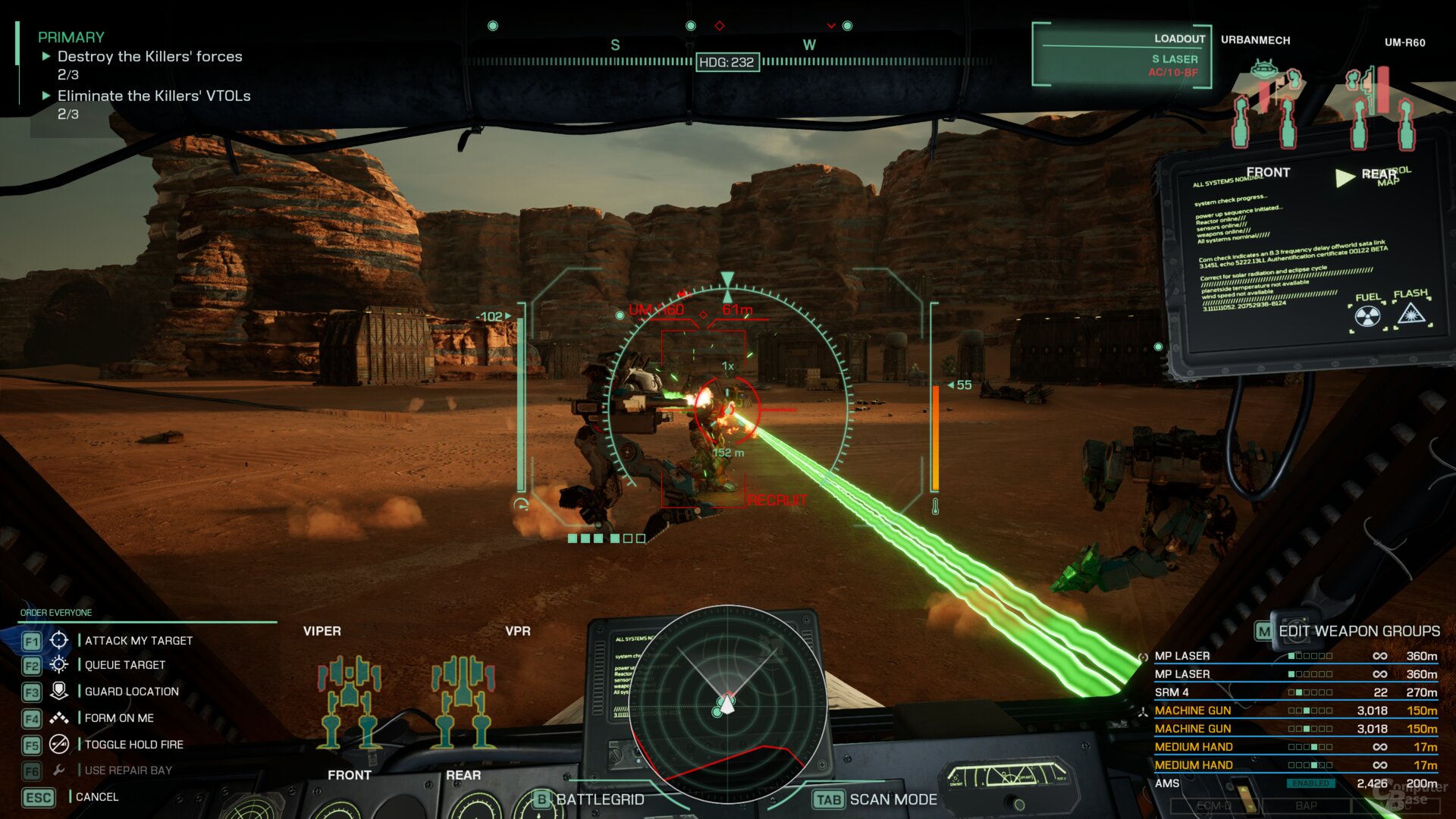 MechWarrior 5: Clans im Benchmark-Test