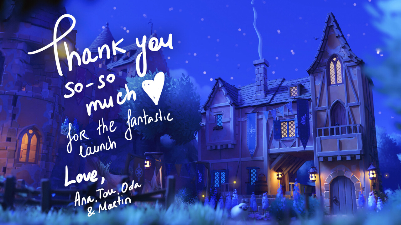 Tiny Glade: Gemütliches Burgenbauspiel ist auf Steam ein voller Erfolg