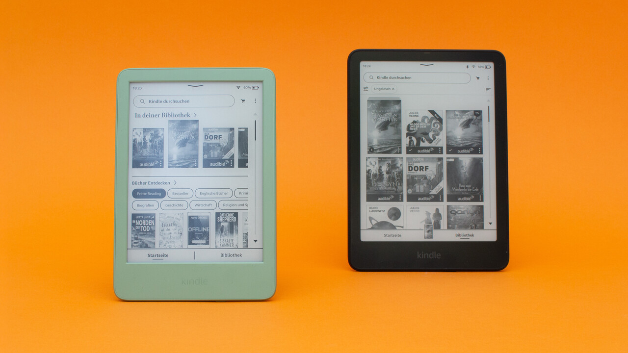 Amazon Kindle und Kindle Paperwhite 2024 im Test: Paperwhite wird mehr Premium, Kindle rückt nach