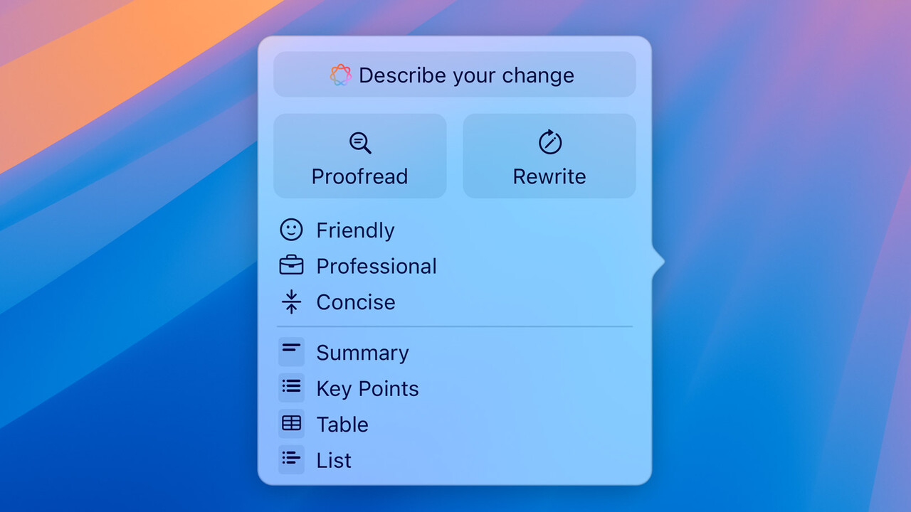 iOS 18.1, iPadOS 18.1 und macOS 15.1: Apple Intelligence ist da – bald auch in Deutschland