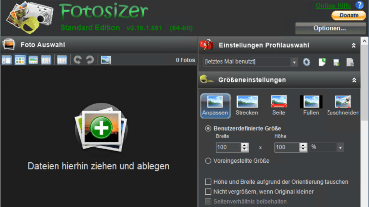 Fotosizer v3.19.0.588: Fotobearbeitungs-Tool erhält umfassende Fehlerkorrektur