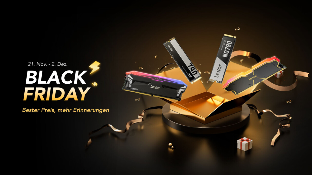 Lexar Die besten SSD und RAMBlackFridayDeals [Anzeige] ComputerBase